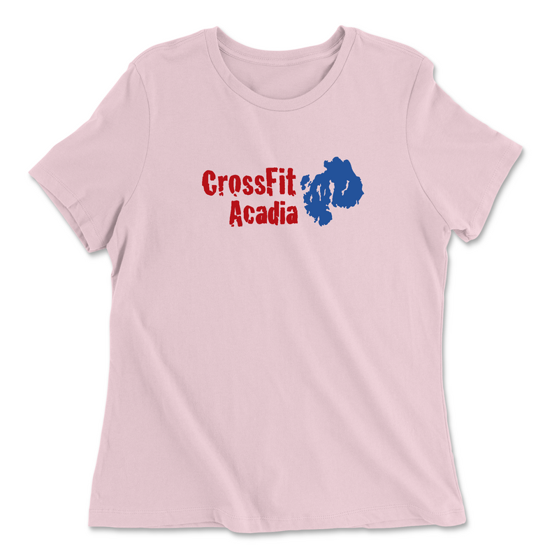 Womens 2X-Large PINK Relaxed Jersey T-Shirt