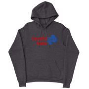 Mens 2X-Large CHARCOAL_HEATHER Hooded T-Shirt