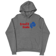 Mens 2X-Large GUNMETAL_HEATHER Hooded T-Shirt