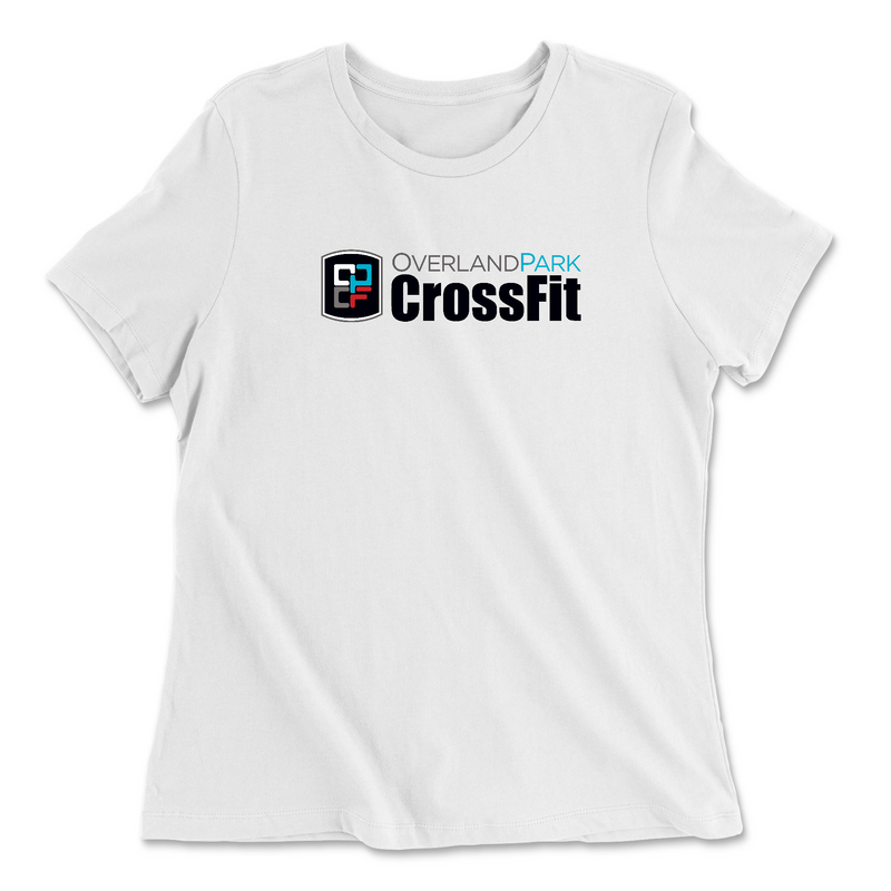 Womens 2X-Large WHITE Relaxed Jersey T-Shirt