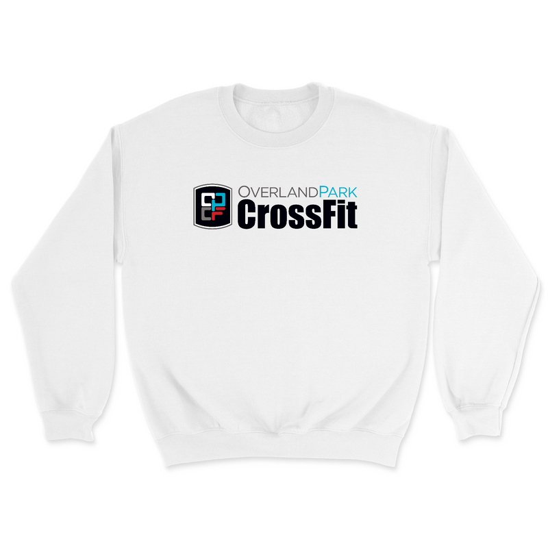 Mens 2X-Large WHITE Midweight Sweatshirt