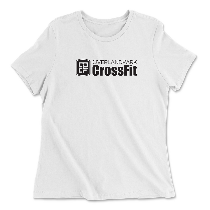 Womens 2X-Large WHITE Relaxed Jersey T-Shirt