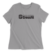 Womens 2X-Large SOLID_ATHETIC_GREY Relaxed Jersey T-Shirt