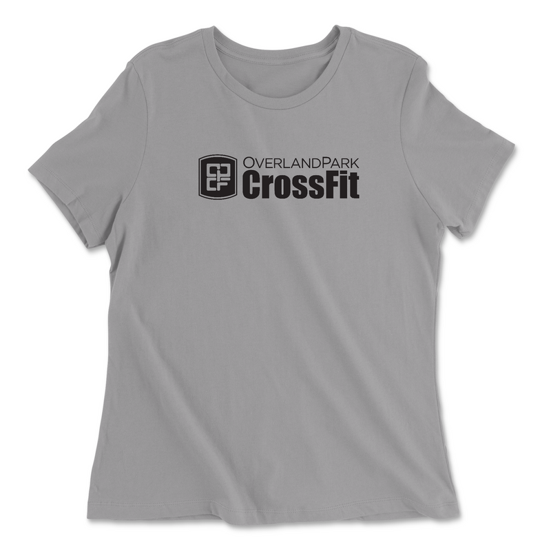 Womens 2X-Large SOLID_ATHETIC_GREY Relaxed Jersey T-Shirt