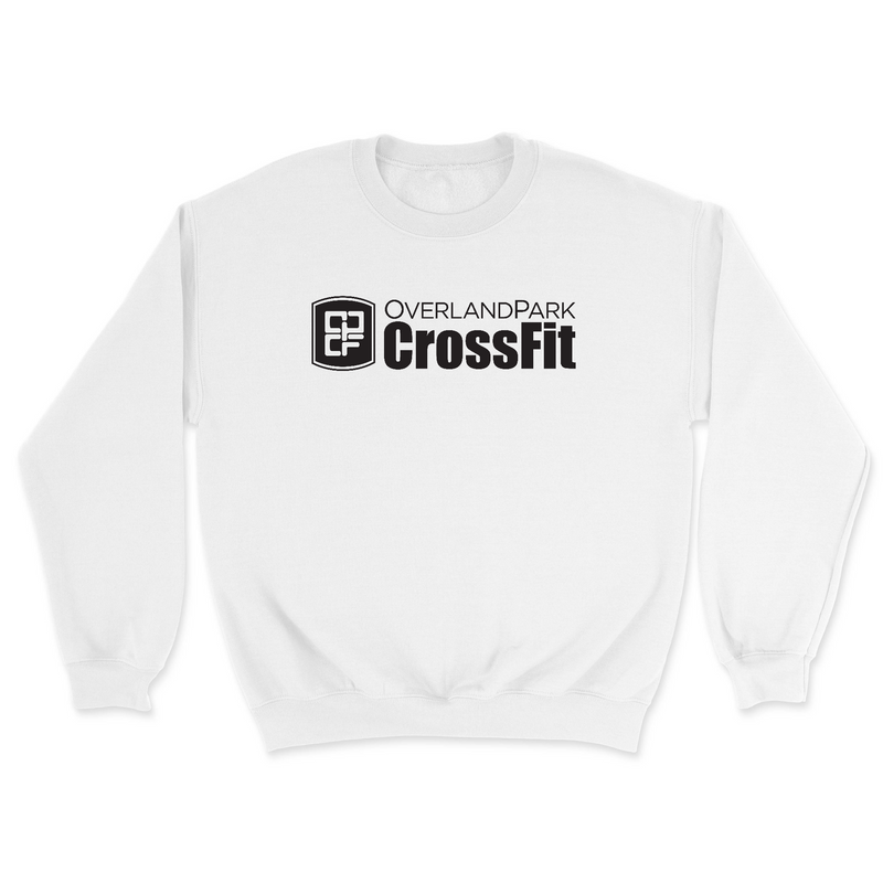 Mens 2X-Large WHITE Midweight Sweatshirt