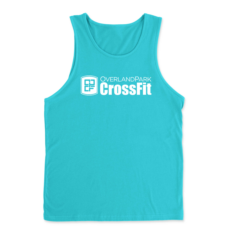 Mens 2X-Large TAHITI_BLUE Tank Top