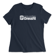 Womens 2X-Large NAVY Relaxed Jersey T-Shirt
