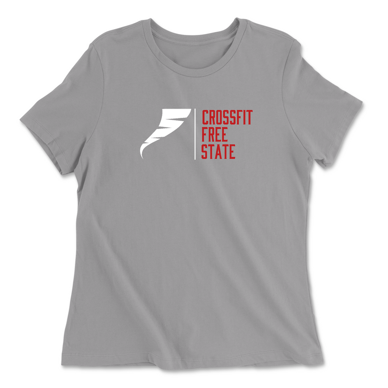 Womens 2X-Large SOLID_ATHETIC_GREY Relaxed Jersey T-Shirt