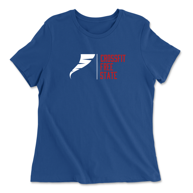 Womens 2X-Large TRUE_ROYAL Relaxed Jersey T-Shirt