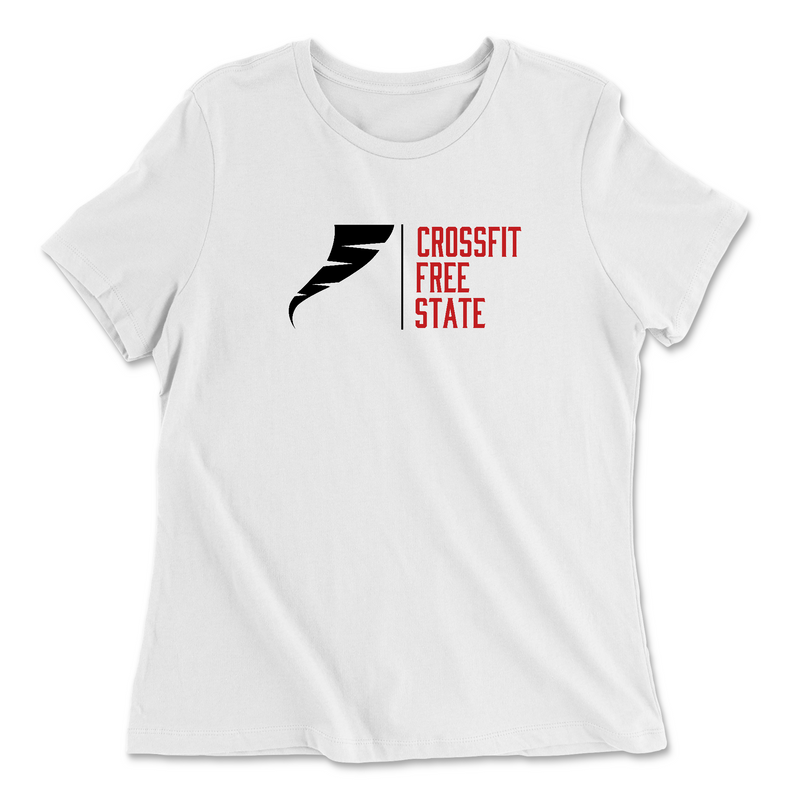 Womens 2X-Large WHITE Relaxed Jersey T-Shirt