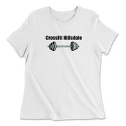 Womens 2X-Large WHITE Relaxed Jersey T-Shirt