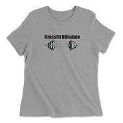 Womens 2X-Large SOLID_ATHETIC_GREY Relaxed Jersey T-Shirt