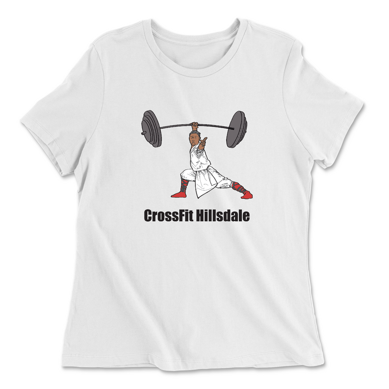 Womens 2X-Large WHITE Relaxed Jersey T-Shirt
