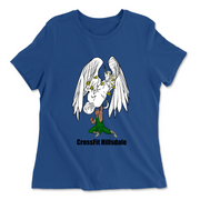 Womens 2X-Large TRUE_ROYAL Relaxed Jersey T-Shirt