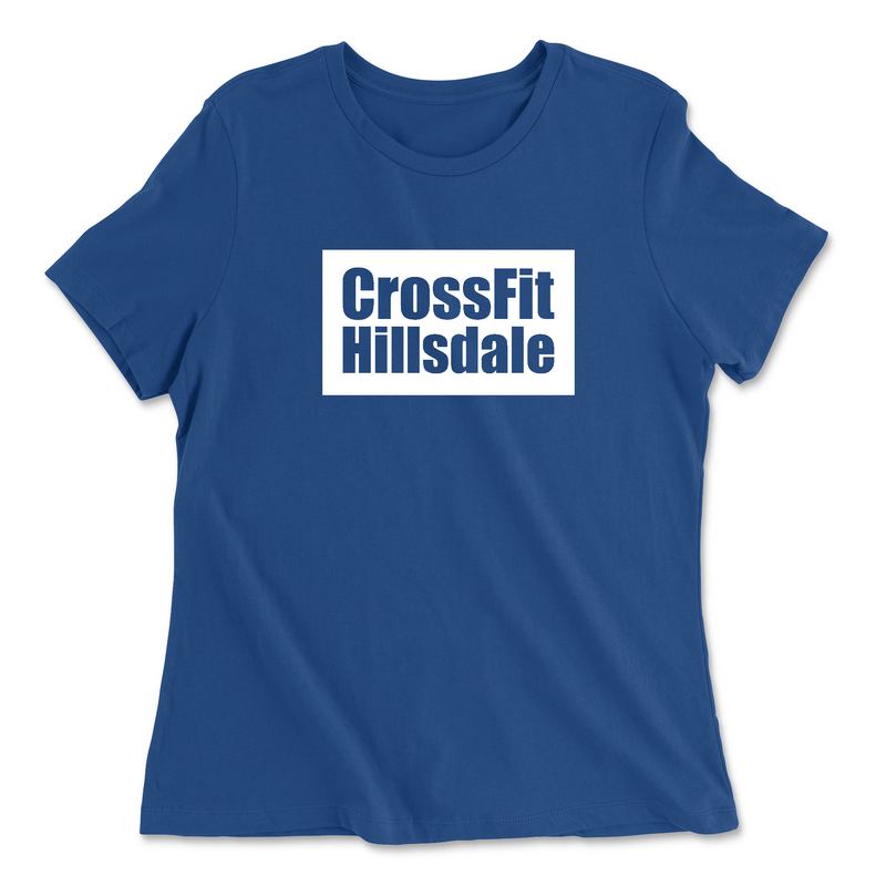 Womens 2X-Large TRUE_ROYAL Relaxed Jersey T-Shirt