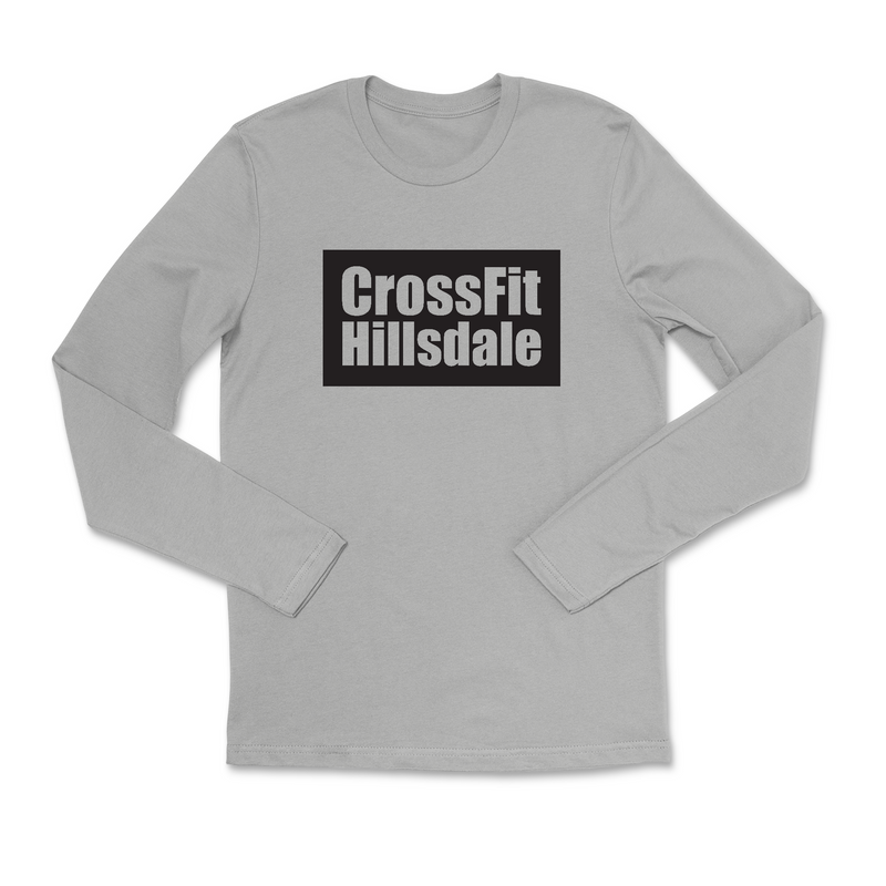 Mens 2X-Large HEATHER_GRAY Long Sleeve