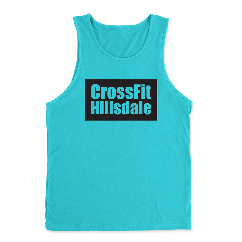 Mens 2X-Large TAHITI_BLUE Tank Top