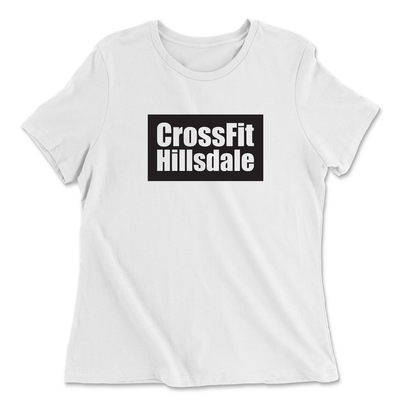 Womens 2X-Large WHITE Relaxed Jersey T-Shirt