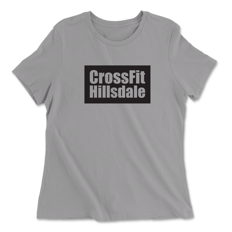Womens 2X-Large SOLID_ATHETIC_GREY Relaxed Jersey T-Shirt