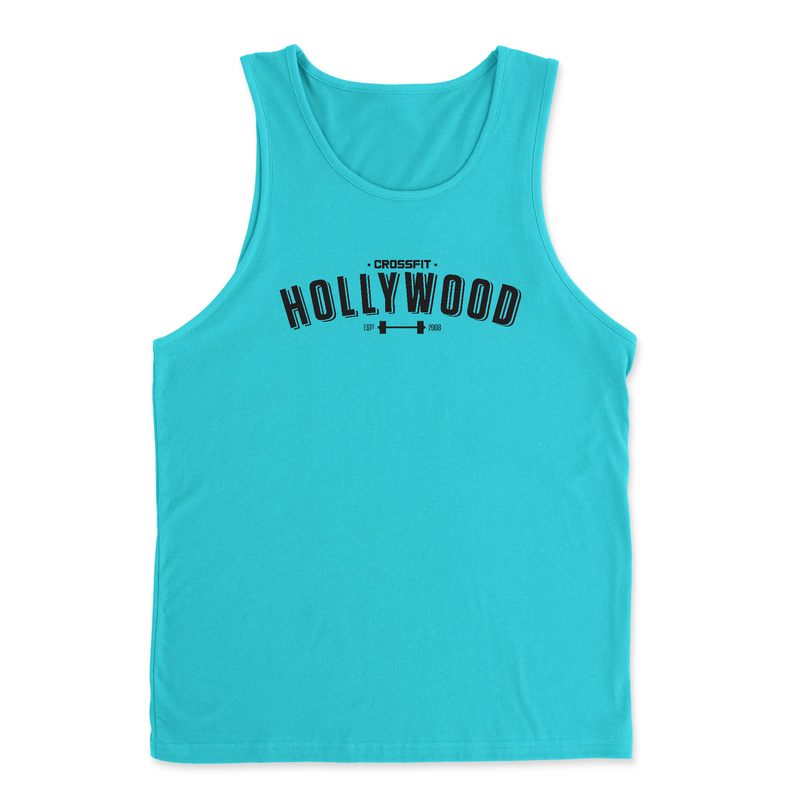Mens 2X-Large TAHITI_BLUE Tank Top