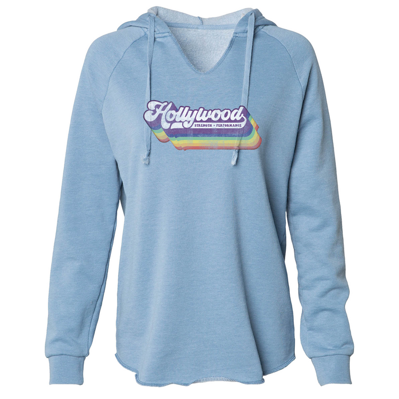 Womens 2X-Large MISTY_BLUE Hoodie