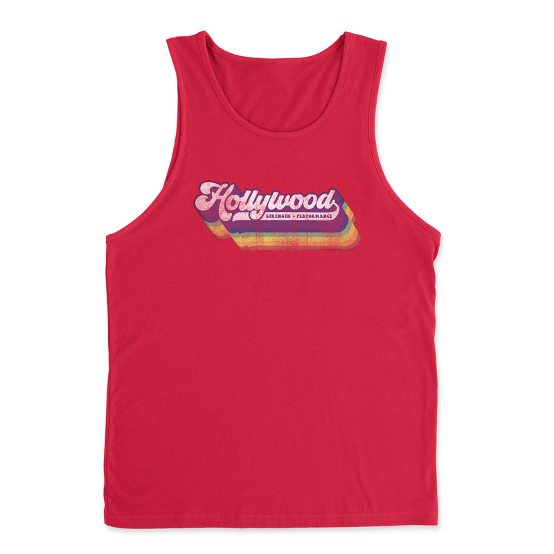 Mens 2X-Large RED Tank Top
