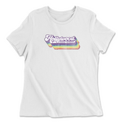 Womens 2X-Large WHITE Relaxed Jersey T-Shirt