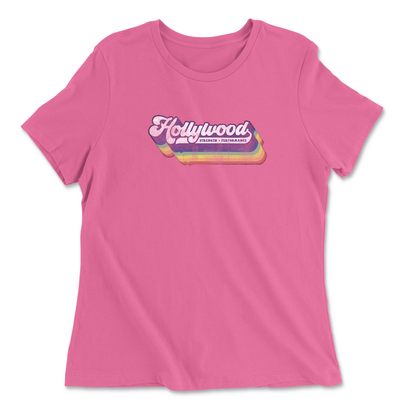 Womens 2X-Large CHARITY_PINK Relaxed Jersey T-Shirt