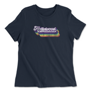 Womens 2X-Large NAVY Relaxed Jersey T-Shirt