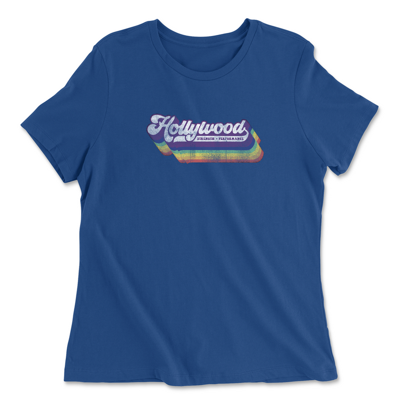 Womens 2X-Large TRUE_ROYAL Relaxed Jersey T-Shirt