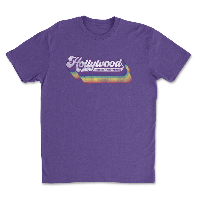 Mens 2X-Large PURPLE_RUSH T-Shirt