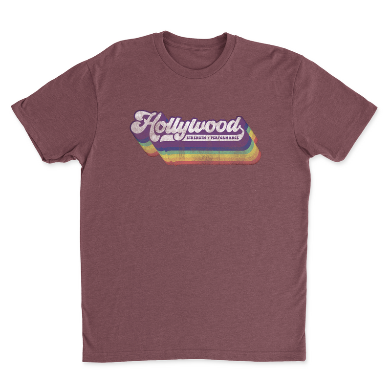 Mens 2X-Large HEATHER_MAROON T-Shirt