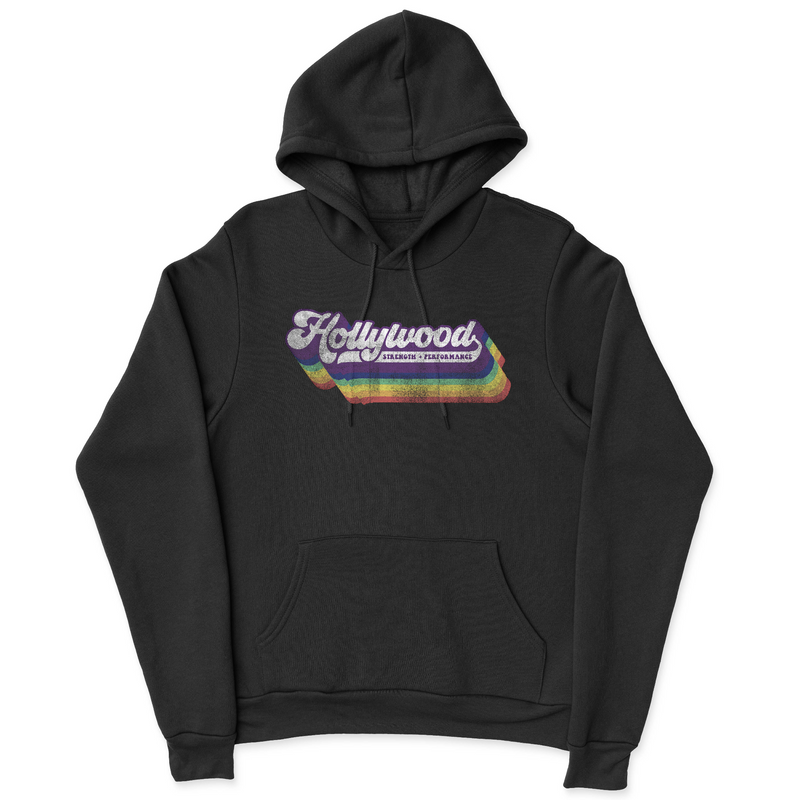 Mens 2X-Large BLACK Hoodie