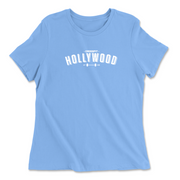 Womens 2X-Large CAROLINA_BLUE Relaxed Jersey T-Shirt