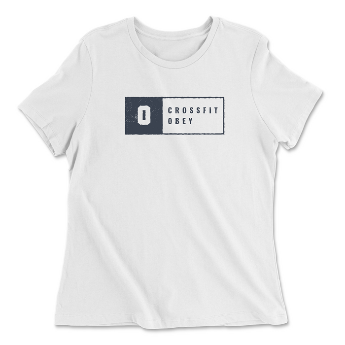 CrossFit Obey Block Womens - Relaxed Jersey T-Shirt