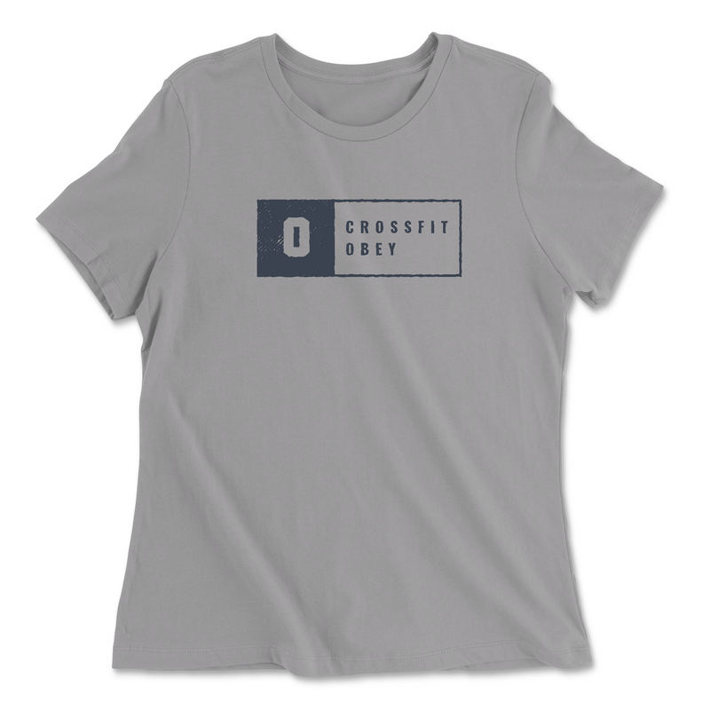 CrossFit Obey Block Womens - Relaxed Jersey T-Shirt