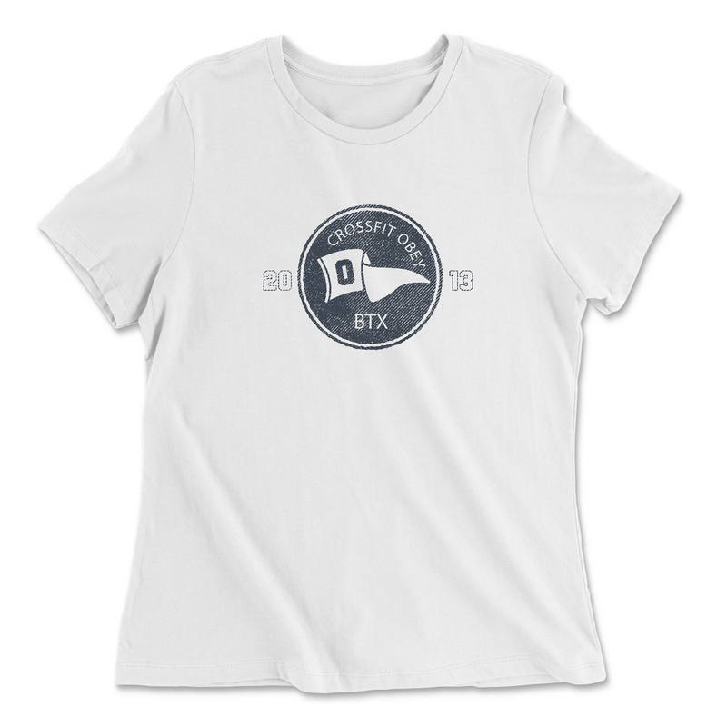 CrossFit Obey Gray Womens - Relaxed Jersey T-Shirt