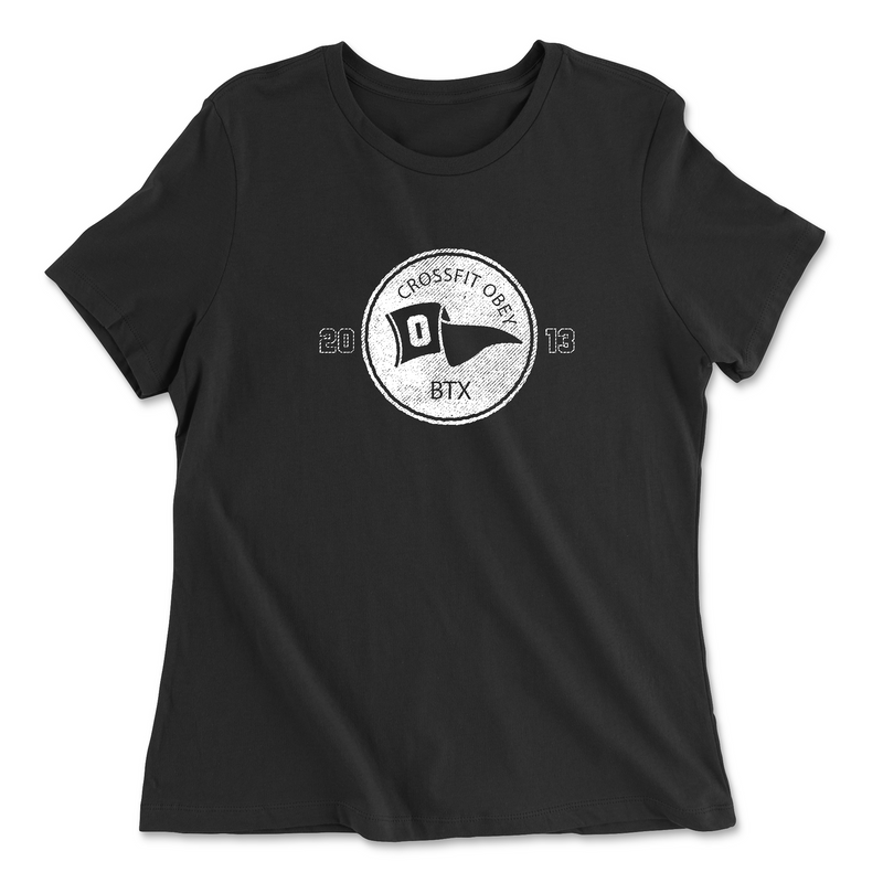 CrossFit Obey White Womens - Relaxed Jersey T-Shirt
