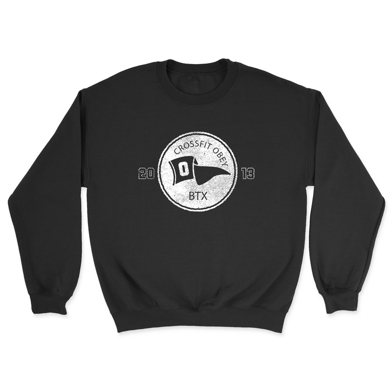 CrossFit Obey White Mens - Midweight Sweatshirt