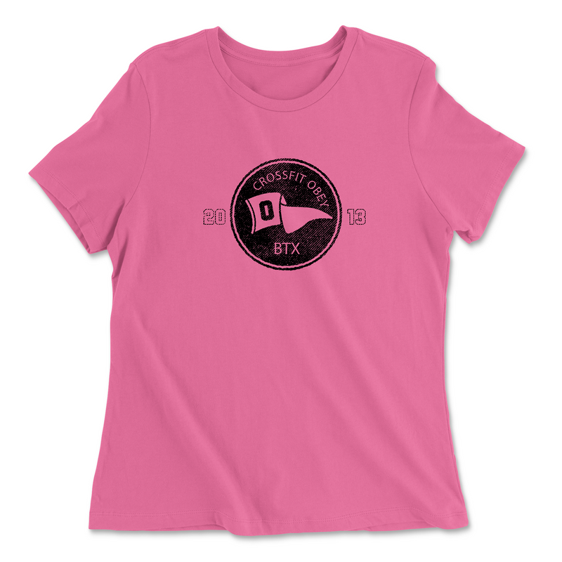 CrossFit Obey Black Womens - Relaxed Jersey T-Shirt