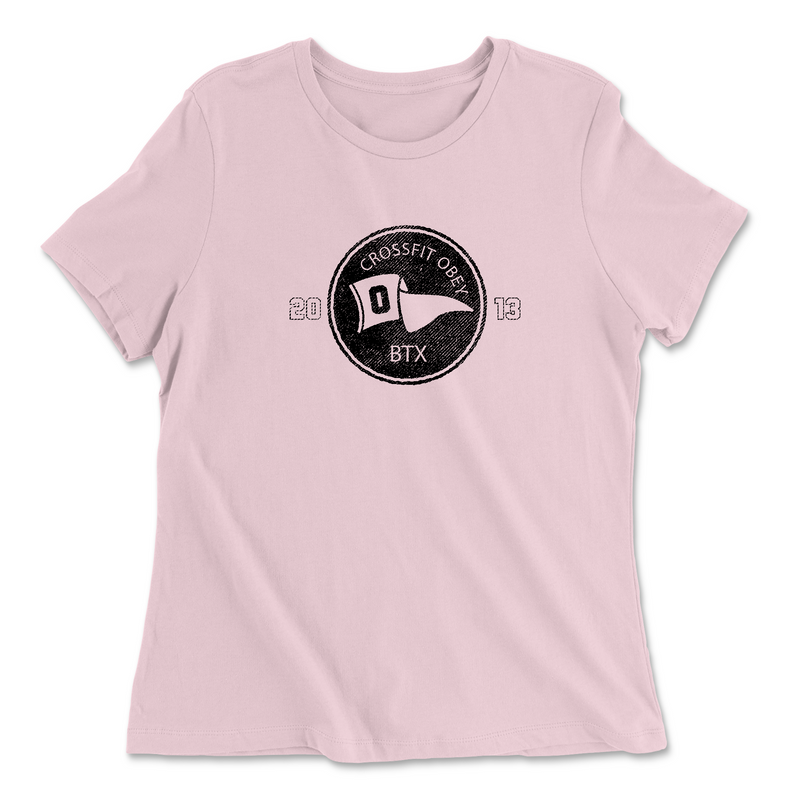 CrossFit Obey Black Womens - Relaxed Jersey T-Shirt