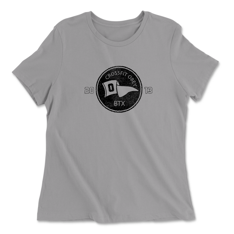 CrossFit Obey Black Womens - Relaxed Jersey T-Shirt