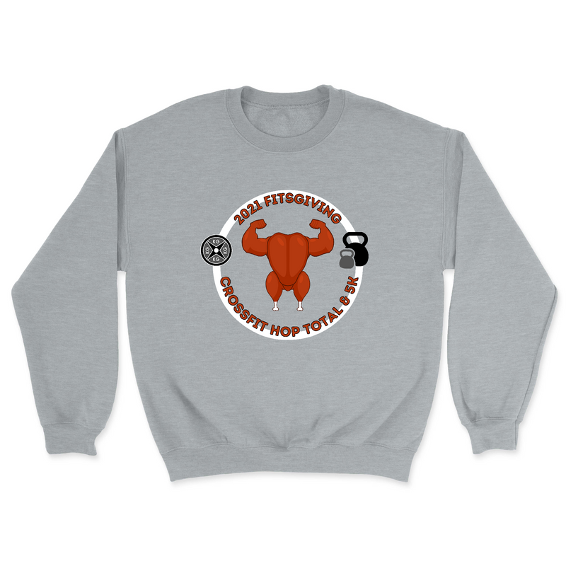 Mens 2X-Large GRAY_HEATHER Midweight Sweatshirt