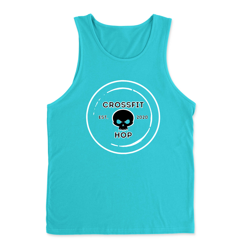 Mens 2X-Large TAHITI_BLUE Tank Top