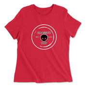 Womens 2X-Large RED Relaxed Jersey T-Shirt