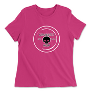Womens 2X-Large BERRY Relaxed Jersey T-Shirt