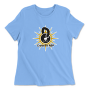 Womens 2X-Large CAROLINA_BLUE Relaxed Jersey T-Shirt