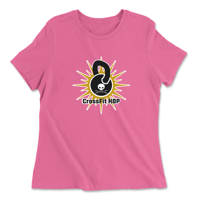 Womens 2X-Large CHARITY_PINK Relaxed Jersey T-Shirt