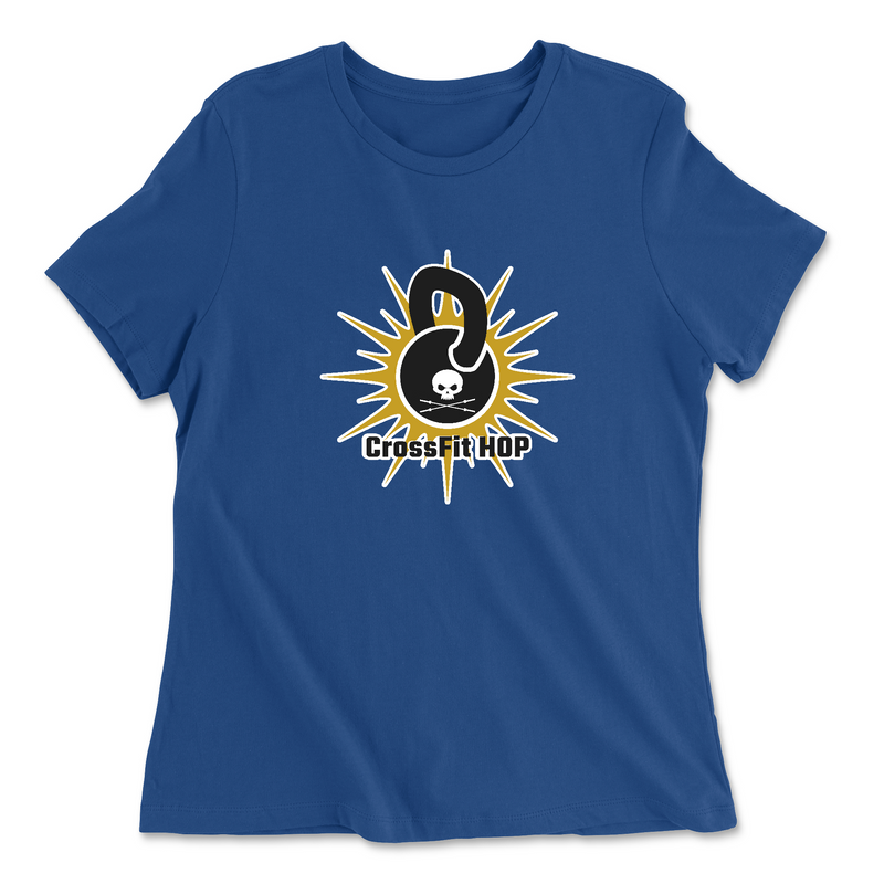 Womens 2X-Large TRUE_ROYAL Relaxed Jersey T-Shirt