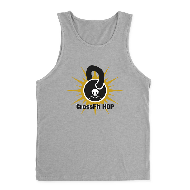 Mens 2X-Large HEATHER_GRAY Tank Top